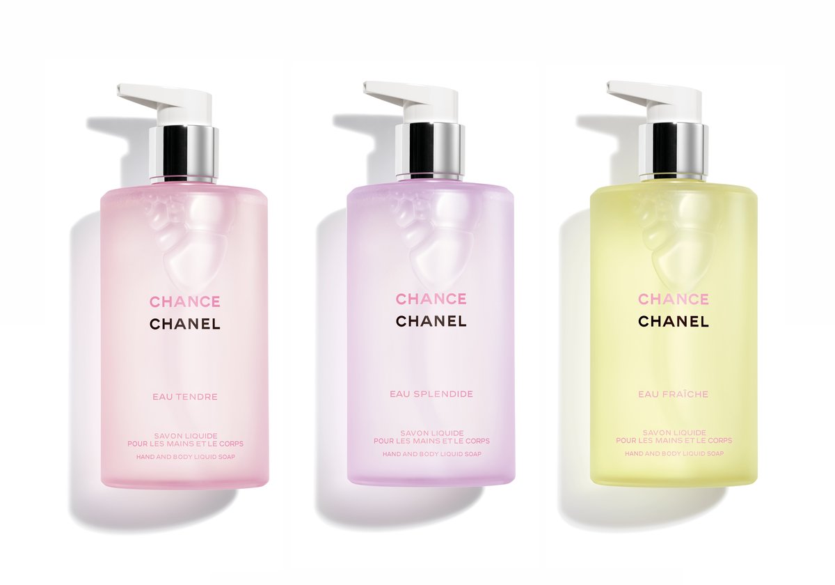 シャネル】バスタイムや手洗いの時間にも「チャンス」の香り。毎日の
