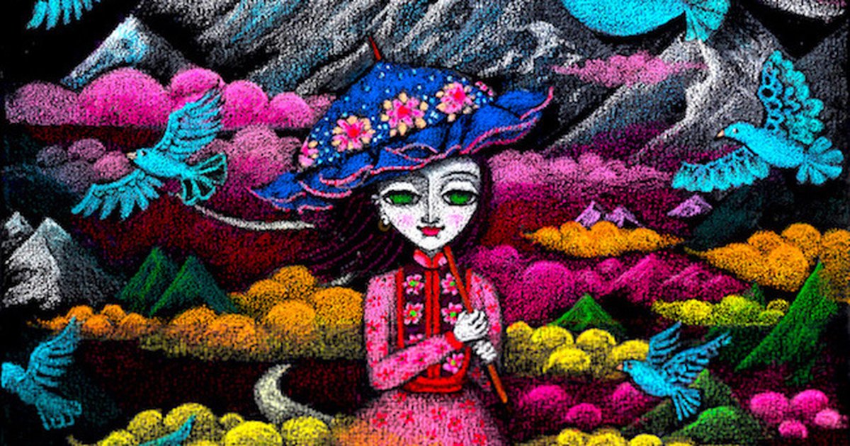 オラクルカードプレゼント】独特の感性でスピリチュアルな世界を描く