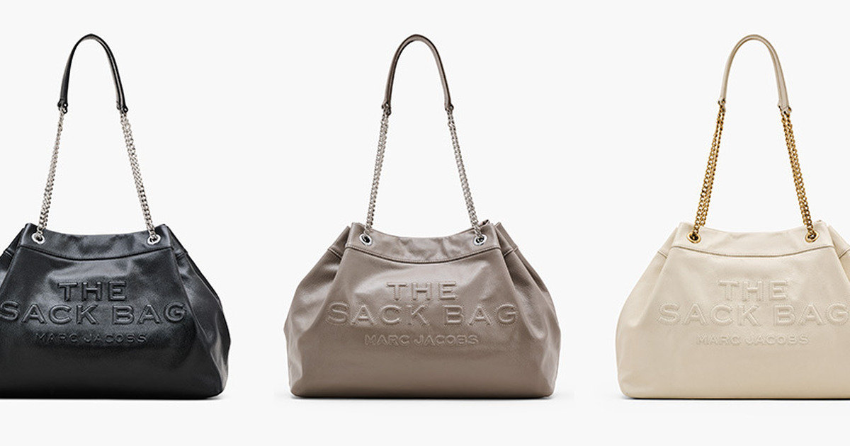 マーク ジェイコブス】から、チェーンストラップがアクセントの新作