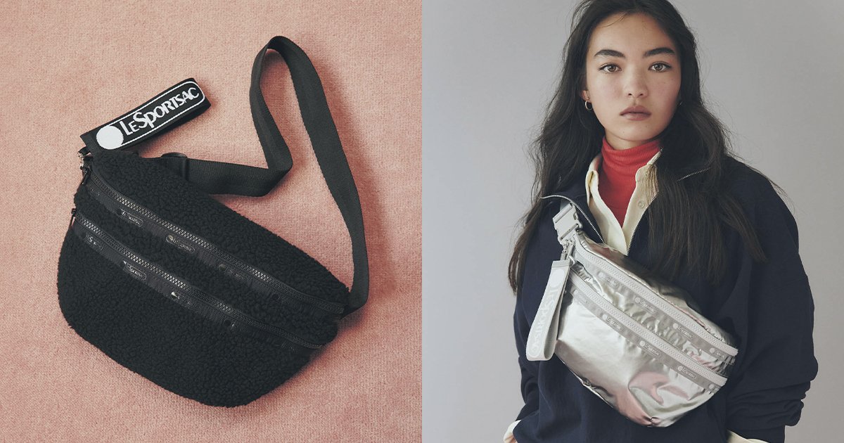 レスポートサック】とSPURのコラボレーション。モードな機能美ボディ