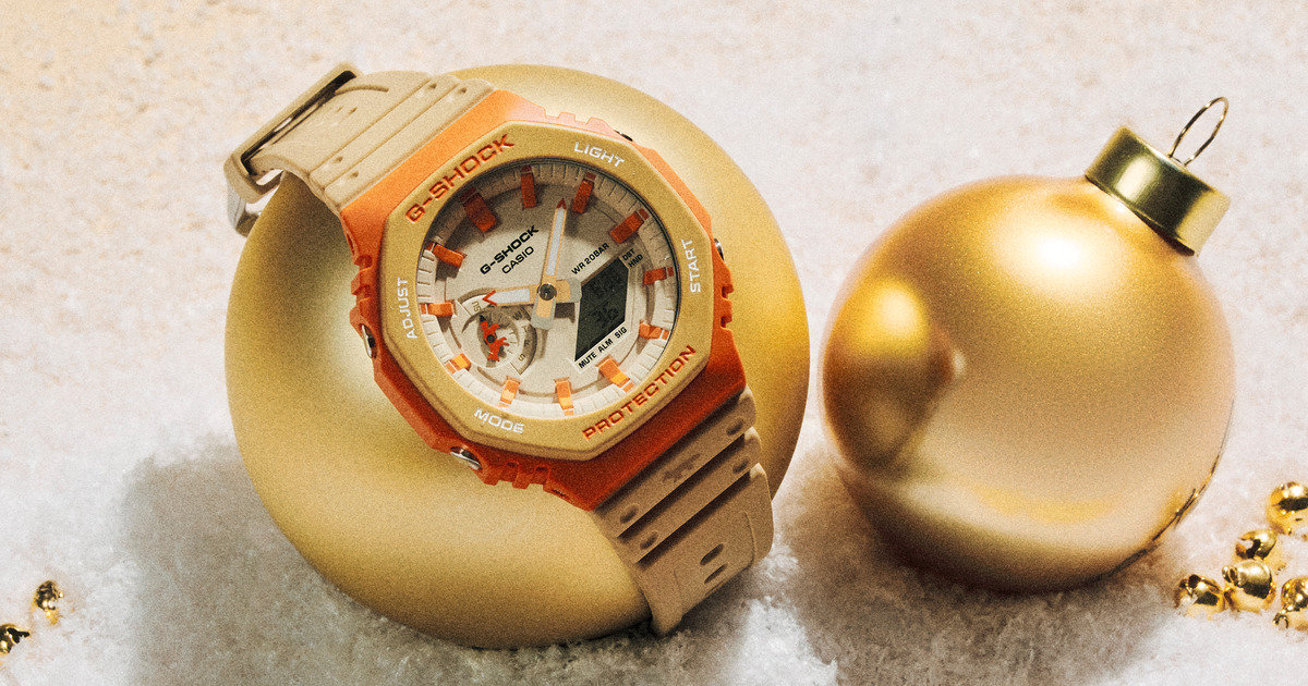 メゾン キツネ】と【カシオ】の「G-SHOCK」がコラボ！ 都会的な