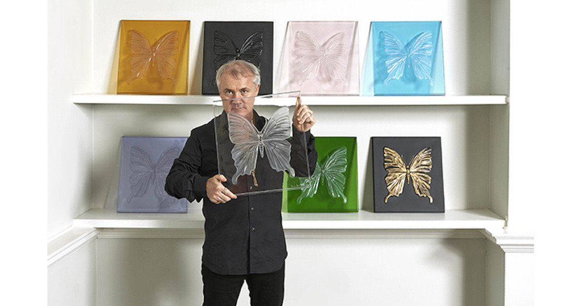 生命と美、死と混沌をクリスタルで表現。ダミアン・ハーストとラリック