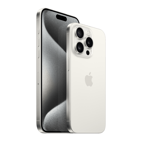 Experience Luxury - iPhone 15 Pro in White Titanium, 256GB