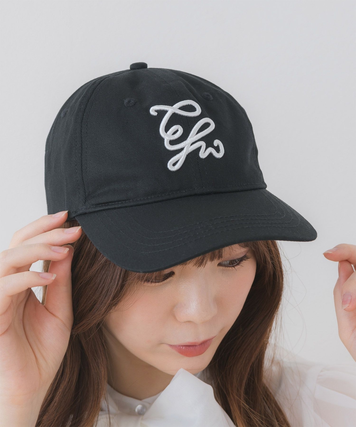 ロゴ刺繍カラーキャップ|casita | RETRO GIRL ONLINE STORE レトロ