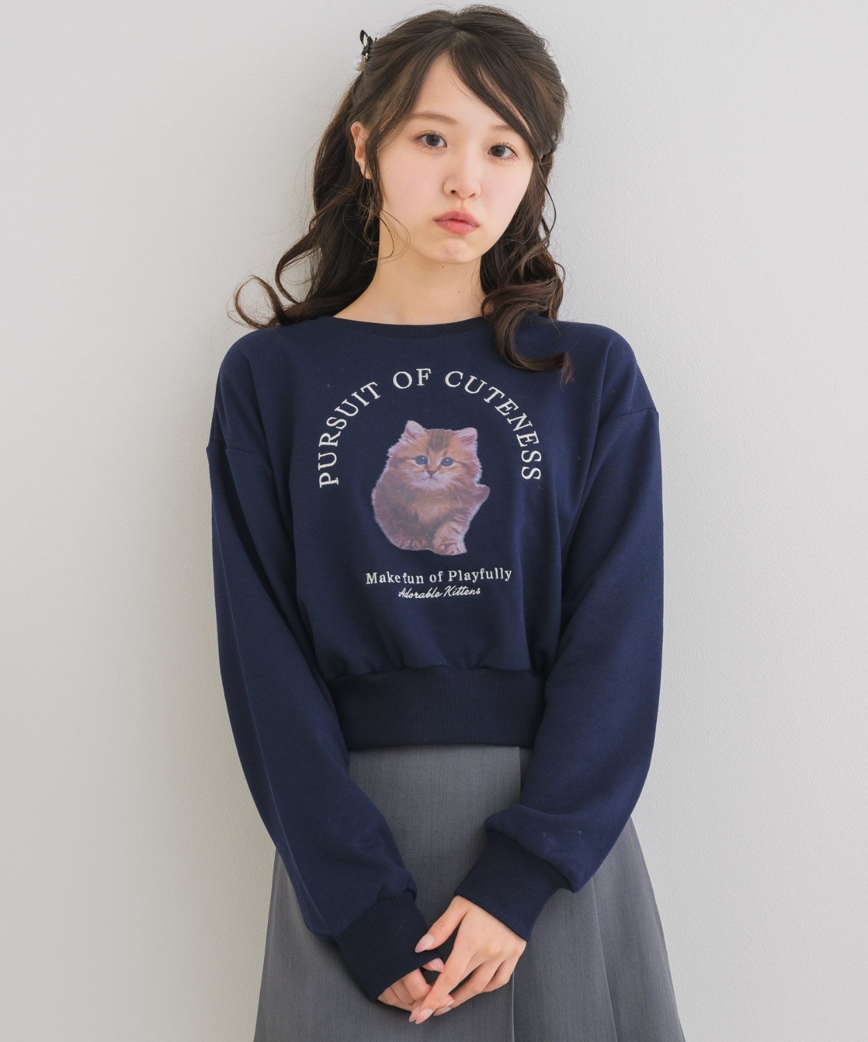 CAT裏毛トレーナー|ems excite | RETRO GIRL ONLINE STORE レトロ