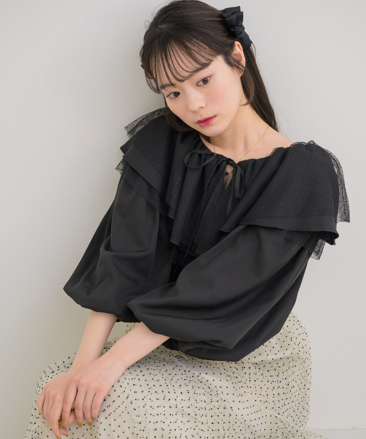 マルチウェイフリルボレロSET|ems excite | RETRO GIRL ONLINE STORE