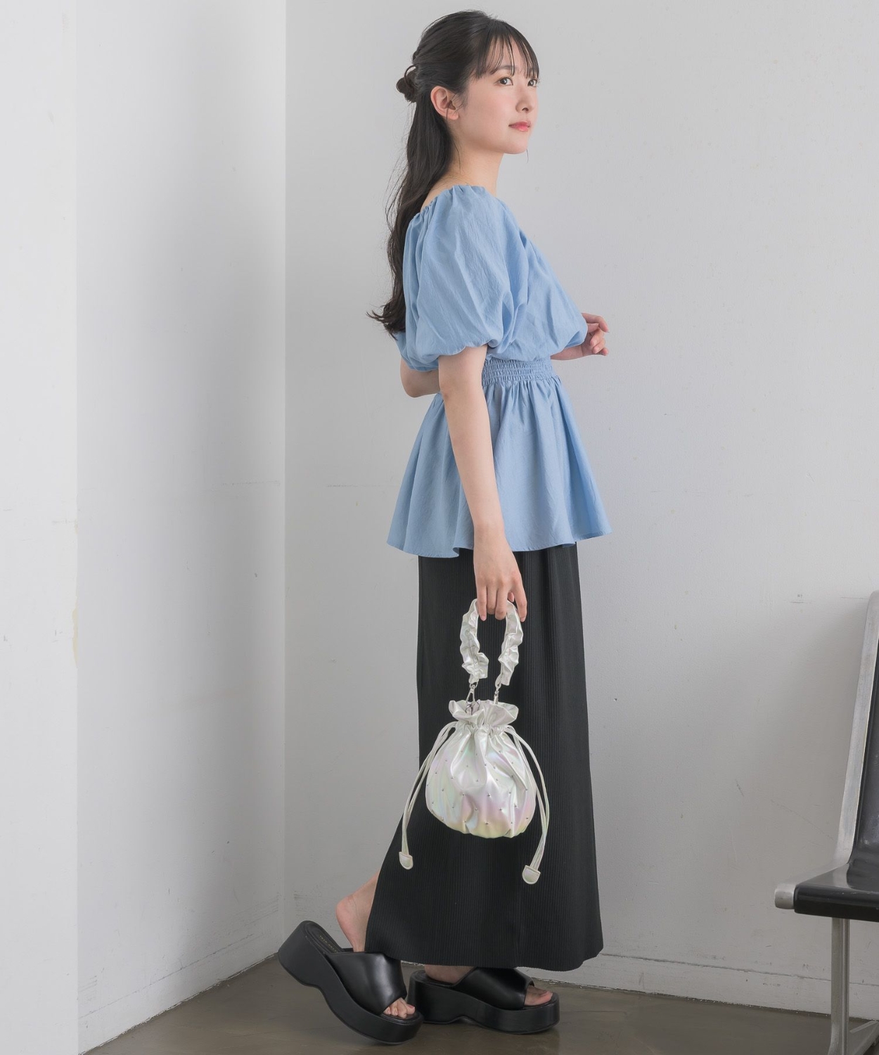 オーロラ巾着2WAYバッグ|RETRO GIRL | RETRO GIRL ONLINE STORE レトロ