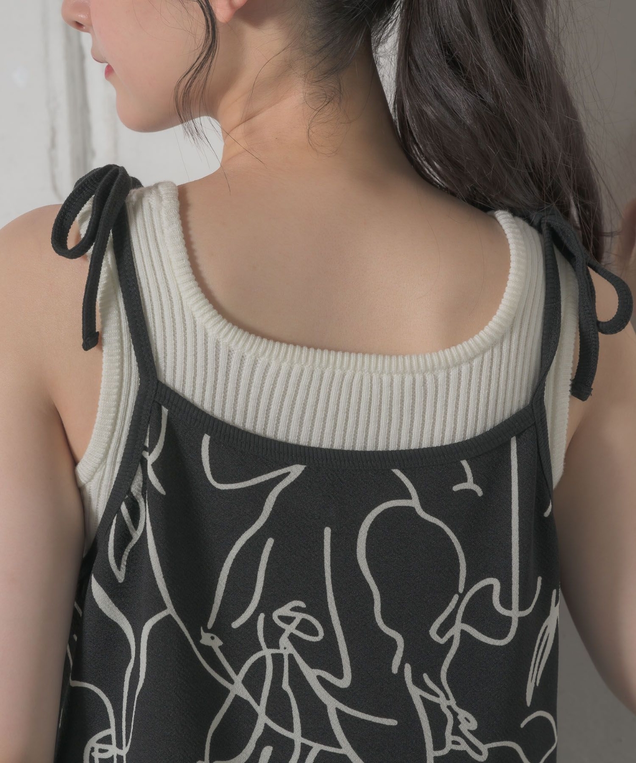 ニュアンス柄キャミOP|RETRO GIRL | RETRO GIRL ONLINE STORE レトロ