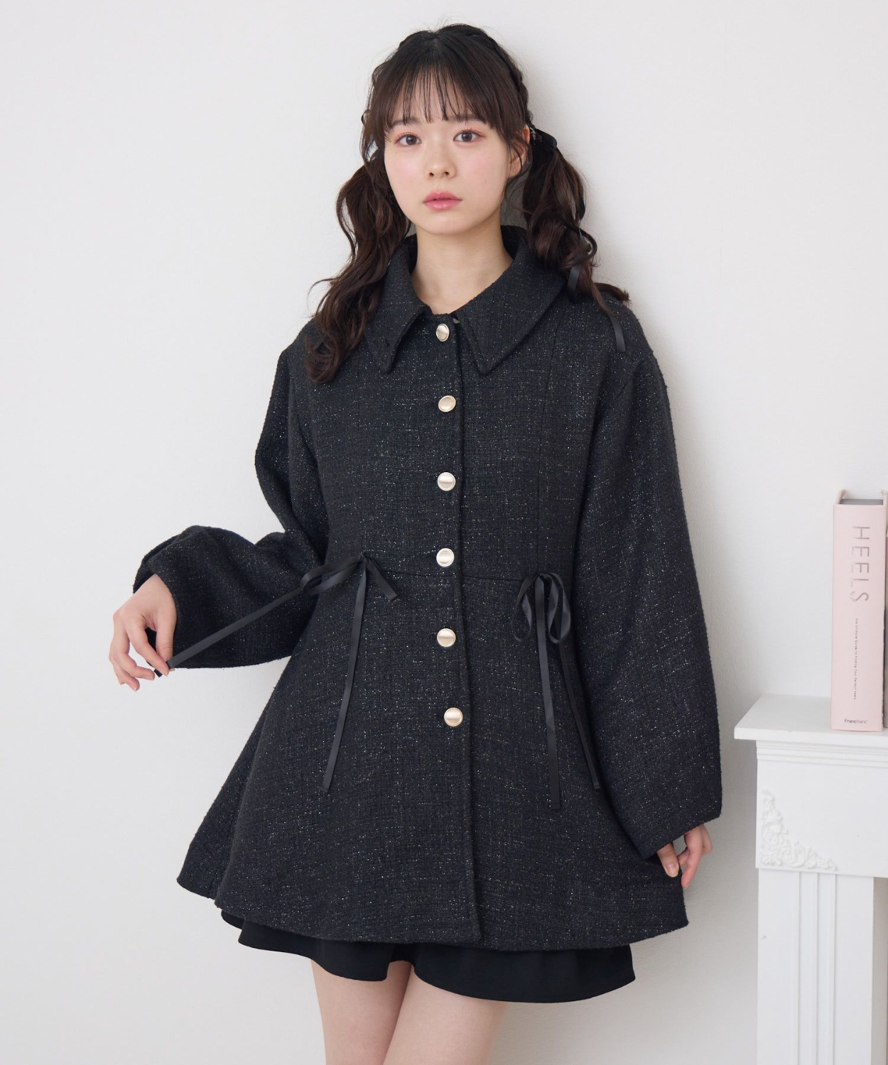 フレアツイードコート|ems excite | RETRO GIRL ONLINE STORE レトロ