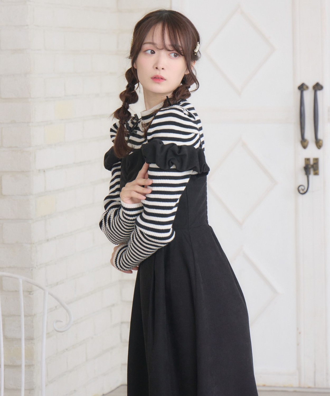 リボンストラップキャミOP|ems excite | RETRO GIRL ONLINE STORE