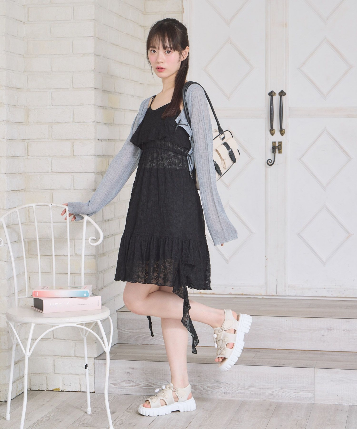 レースフリルキャミOP|ems excite | RETRO GIRL ONLINE STORE レトロ