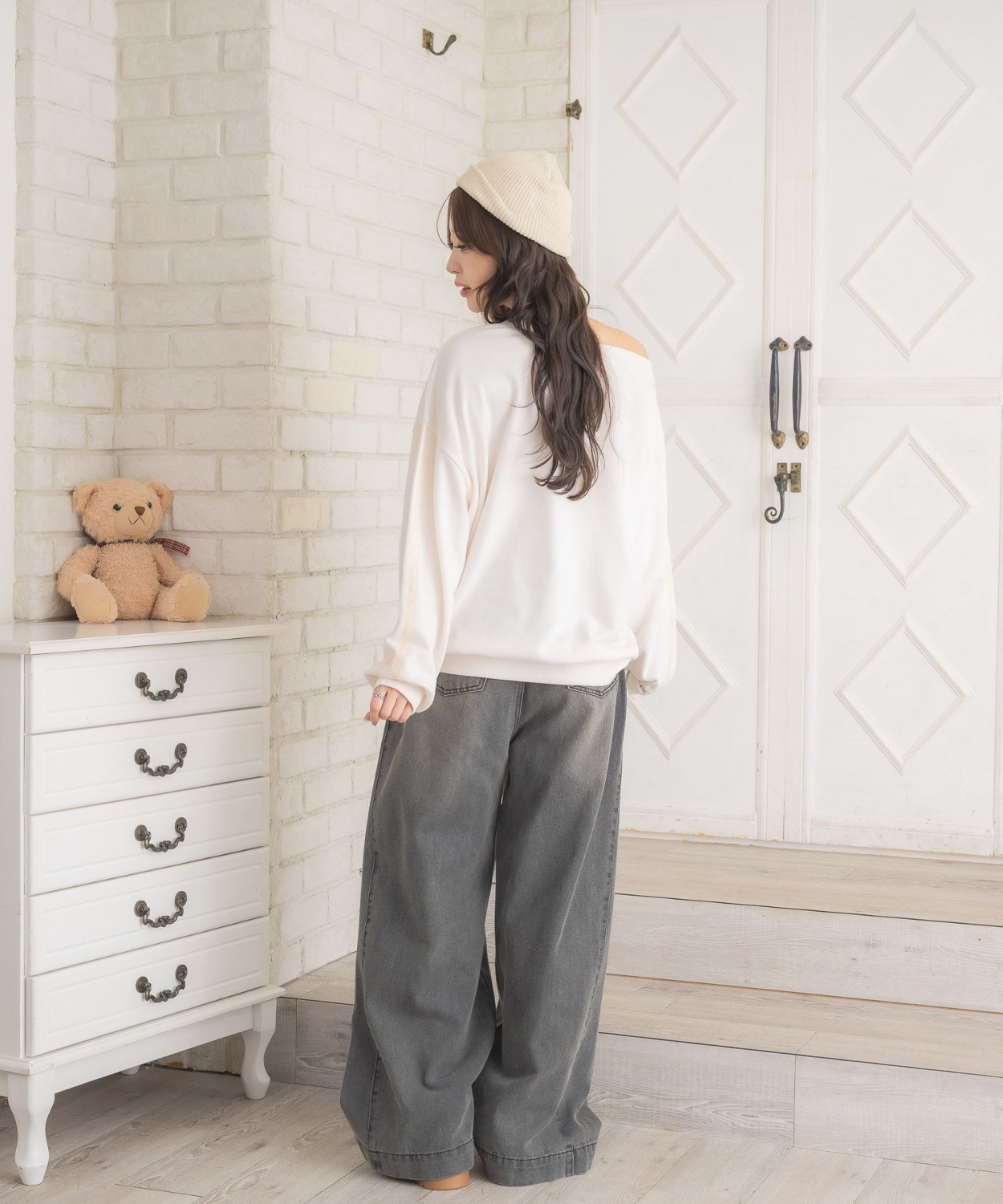 ワンショルトレーナー|ems excite | RETRO GIRL ONLINE STORE レトロ