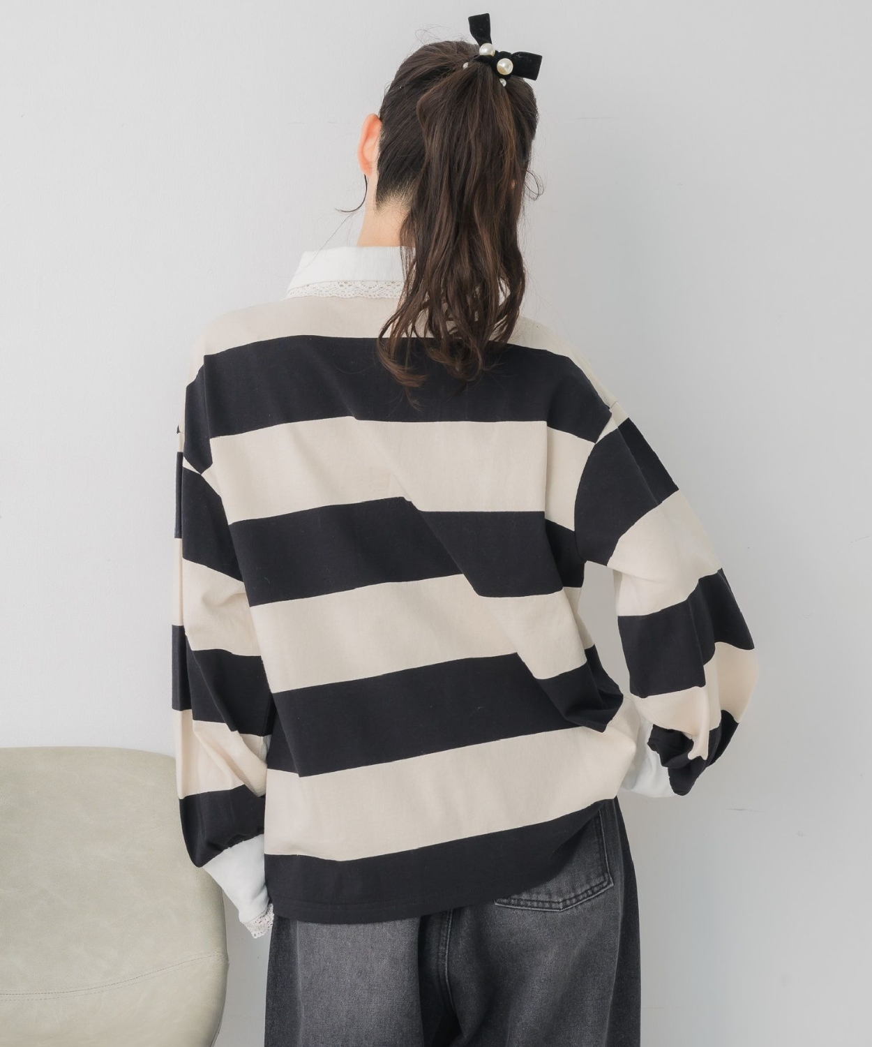 レース付きラガーSH|ems excite | RETRO GIRL ONLINE STORE レトロ