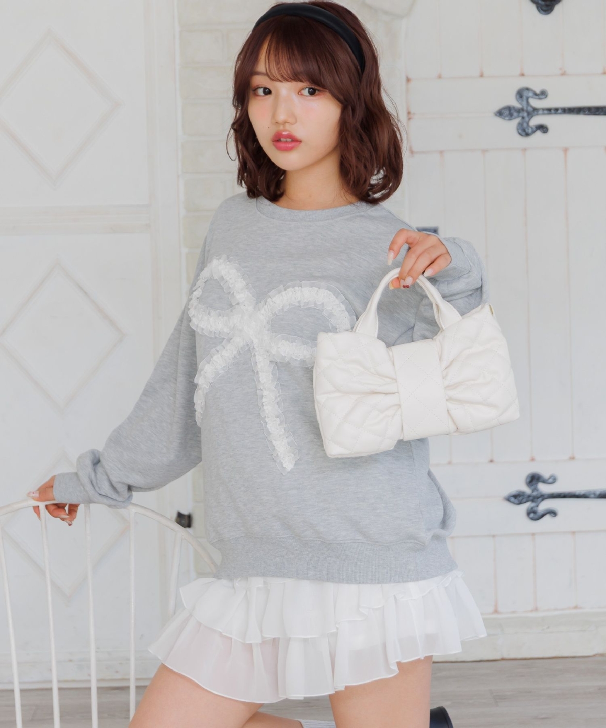 BIGリボントレーナー|ems excite | RETRO GIRL ONLINE STORE レトロ