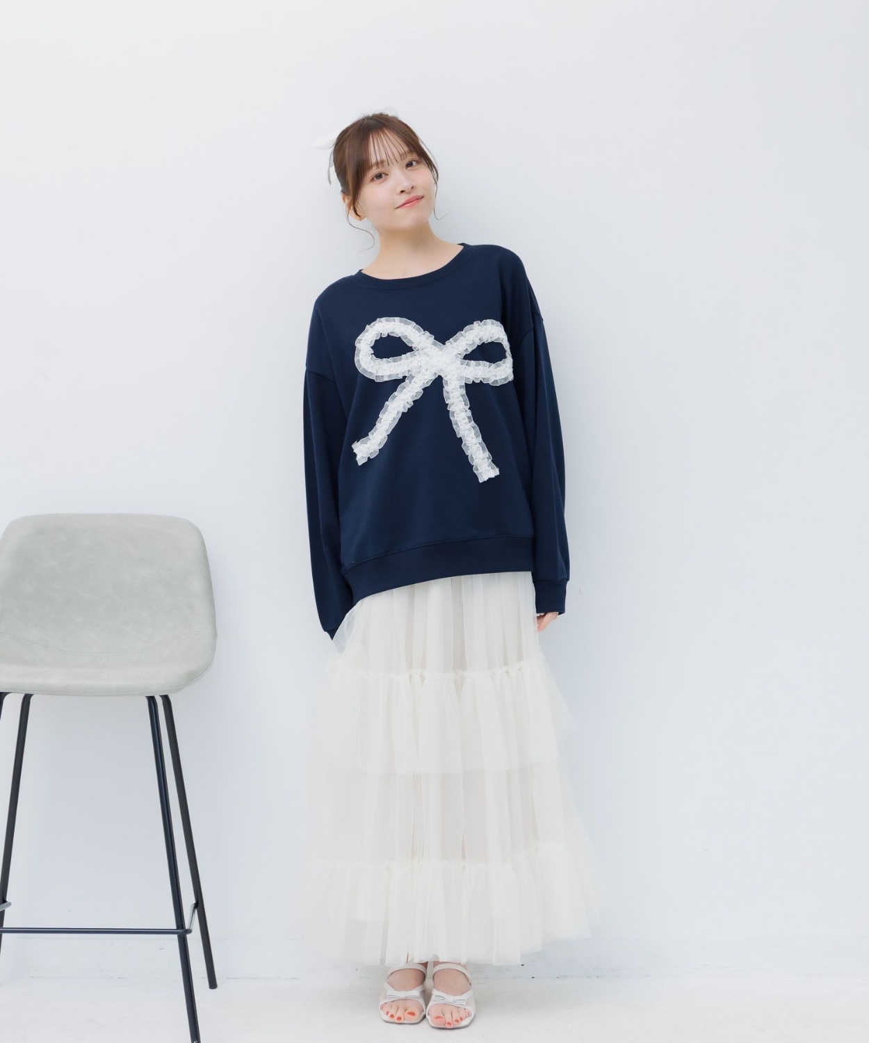 BIGリボントレーナー|ems excite | RETRO GIRL ONLINE STORE レトロ