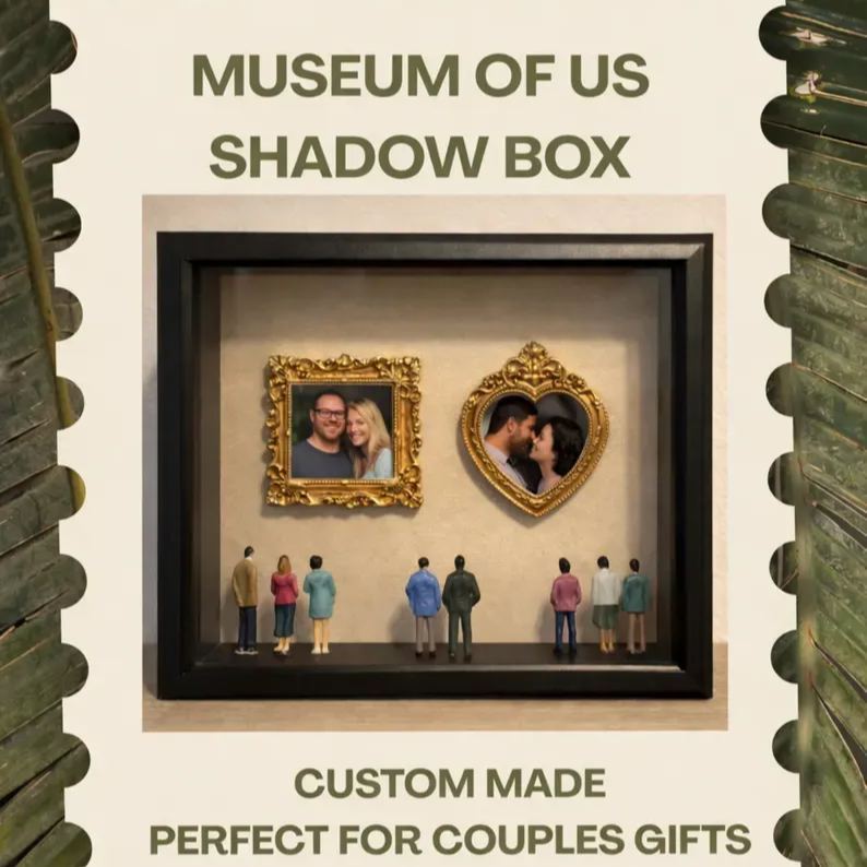 Museum of Us Custom Memory Shadow Box Card Personalized
