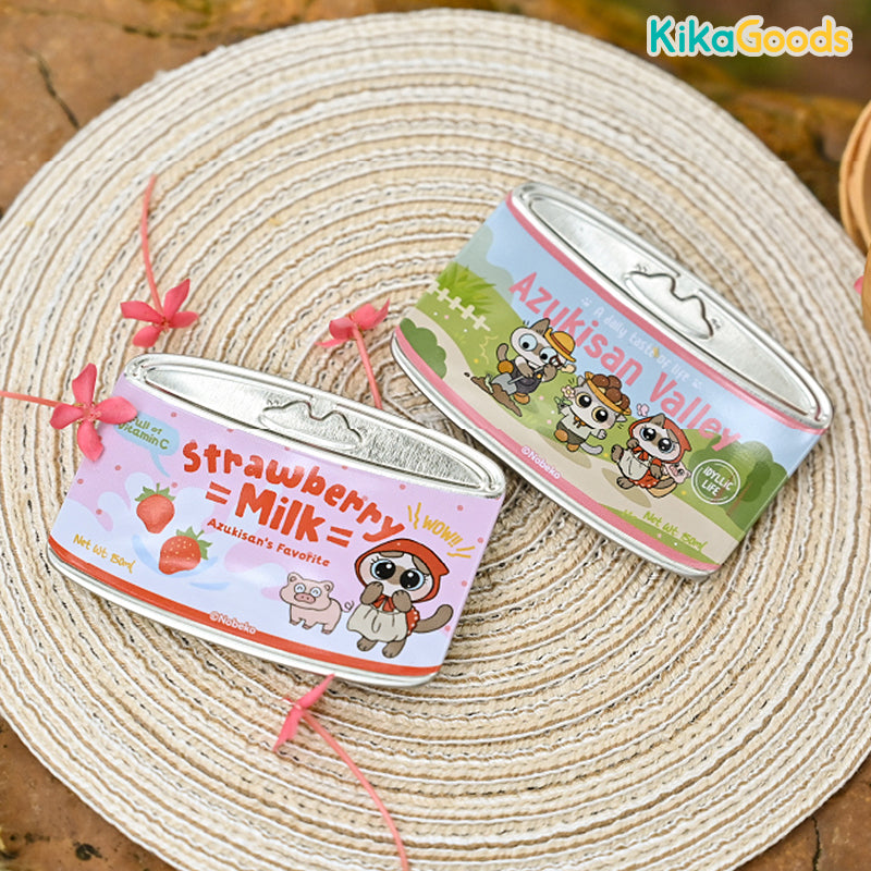 Nobeko Azukisan's Valley Series Canned Cat Badge Blind Box