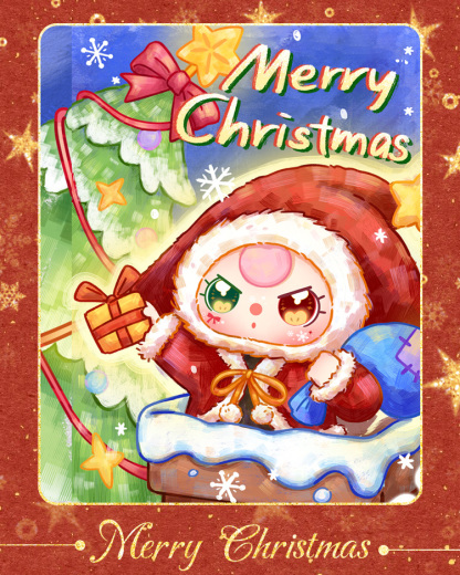 BABY TZUVERY ベイビー ツブリー クリスマス POPUP Baby Three Merry