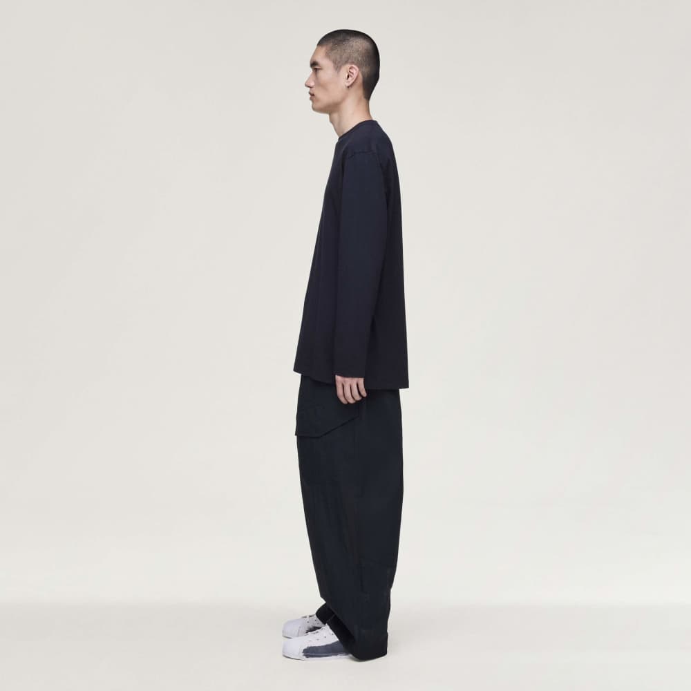Y-3 LOGO LONG SLEEVE TEE Y-3│Y-3 ワイスリー