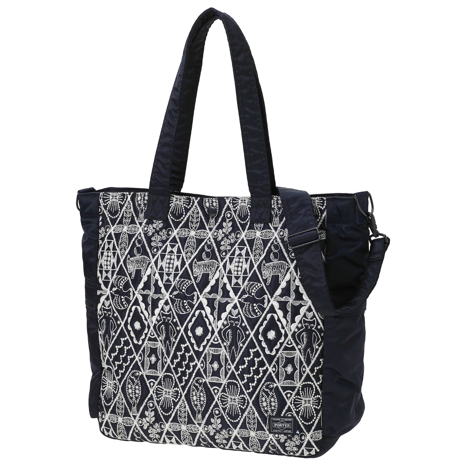 mina perhonen x PORTER(ミナ ペルホネン x ポーター) 2WAY TOTE BAG(L