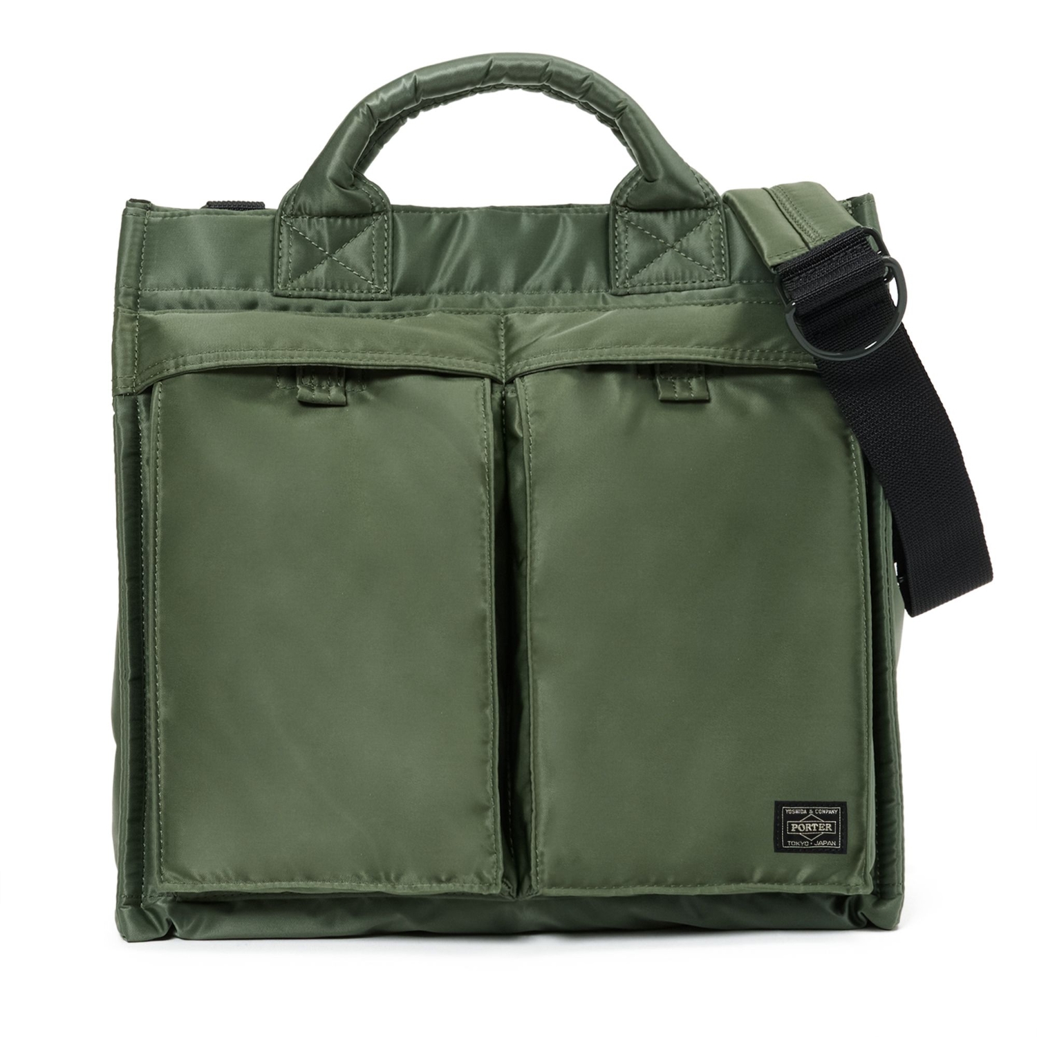PORTER タンカー 2way ブリーフケース セージグリーン 正規品