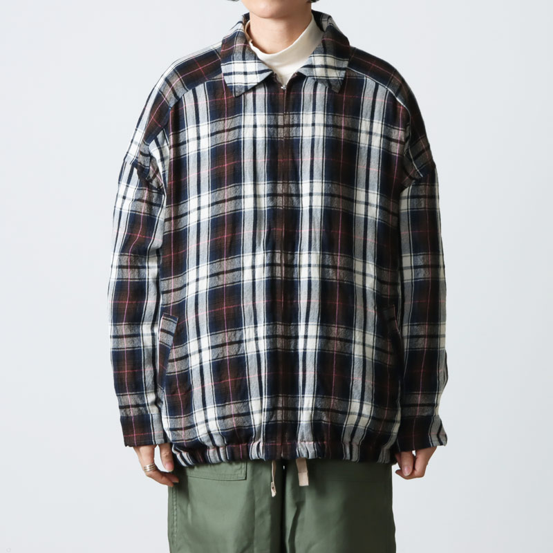 Veritecoeur (ヴェリテクール) ウールチェックブルゾン