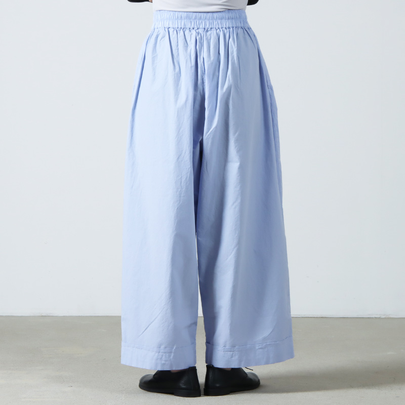 Veritecoeur (ヴェリテクール) ユニセックスシャーリングタックパンツ