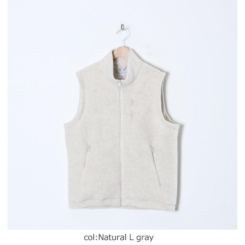 YAECA (ヤエカ) WOOL VEST / ウールベスト