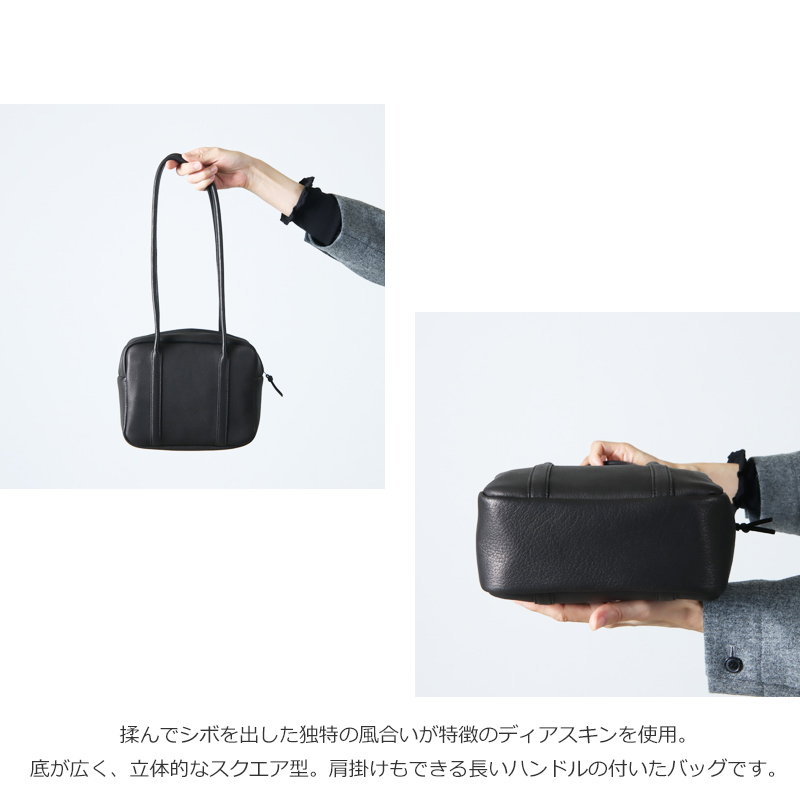 Aeta (アエタ) SQUARE BOSTON Long handle : S / スクエアボストン
