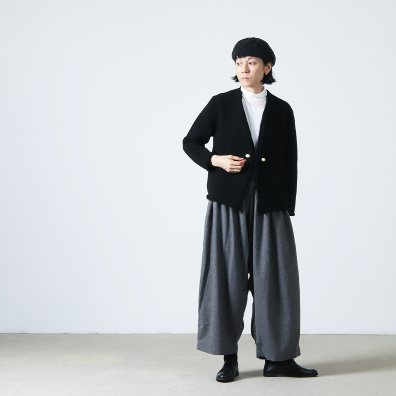 Atelier d'antan (アトリエ ダンタン) Degas Wool Knit Cardigan