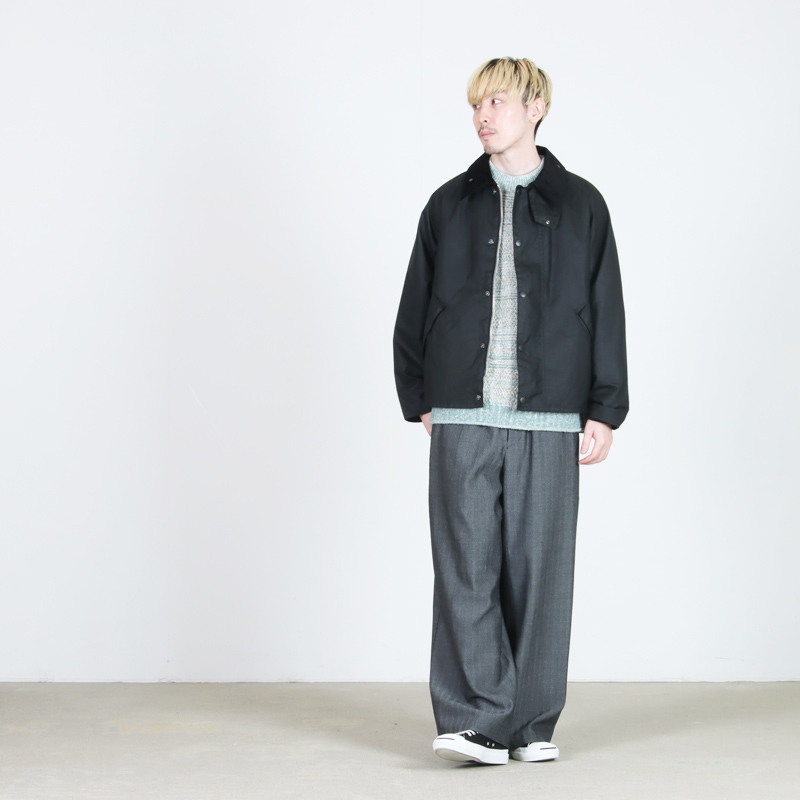 BARBOUR (バブアー) os transport wax jacket / オーバーサイズ