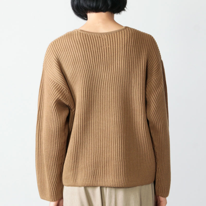 BATONER (バトナー) リブVネック