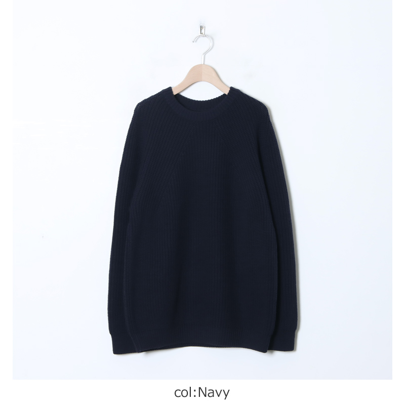 BATONER (バトナー) men SIGNATURE CREW NECK / シグネチャークルー