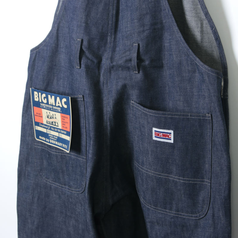 BIG MAC (ビッグマック) ×Ordinary Fits DENIM OVERALL / デニム