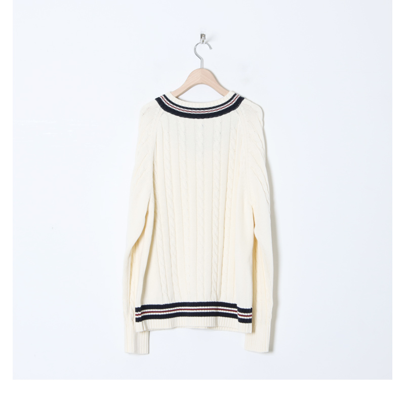 CIOTA (シオタ) スビンコットン Vネックチルデンニット