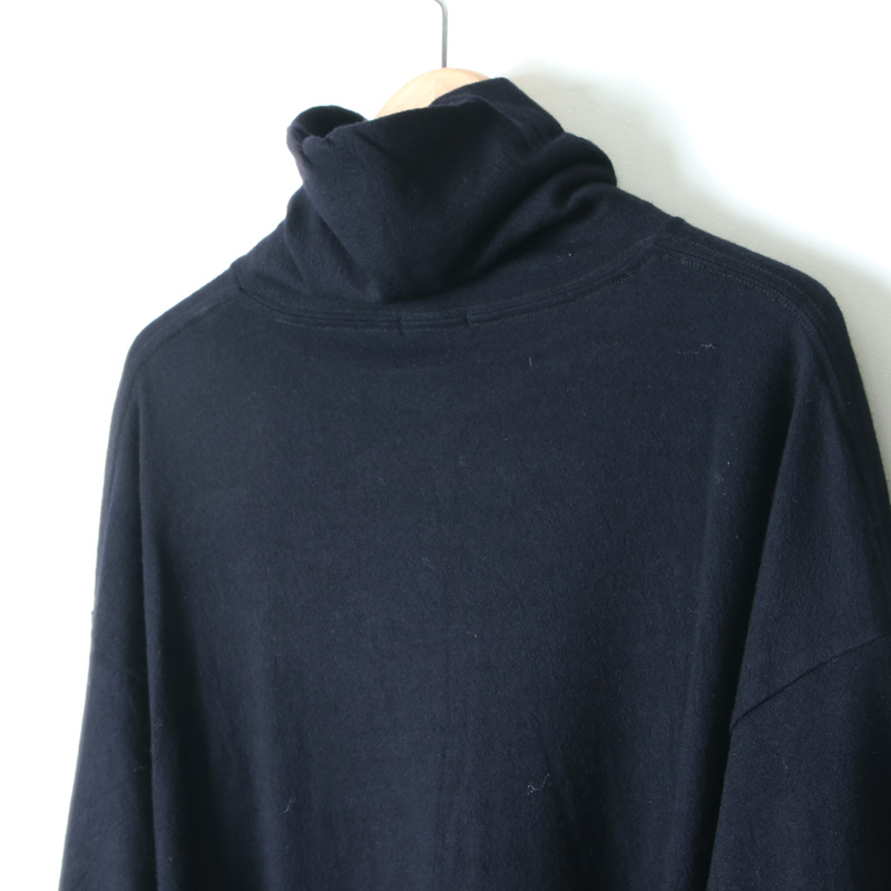 COMOLI (コモリ) ウール天竺 長袖タートルネック