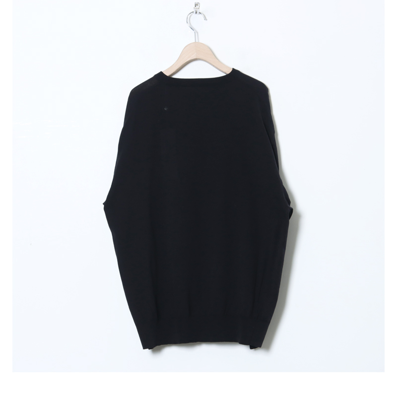 COMOLI (コモリ) コットン クルーネックニット