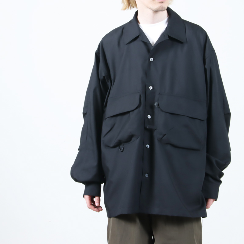 DAIWA PIER39 (ダイワピア39) TECH SPORTS OPEN COLLAR SHIRT L/S