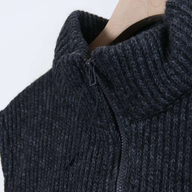 ENGINEERED GARMENTS (エンジニアードガーメンツ) High Mock Knit Vest