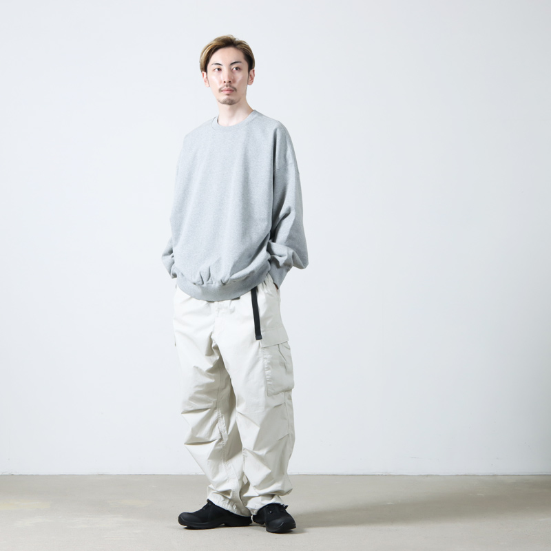 Fresh Service (フレッシュサービス) LIGHT OZ CREW NECK SWEAT