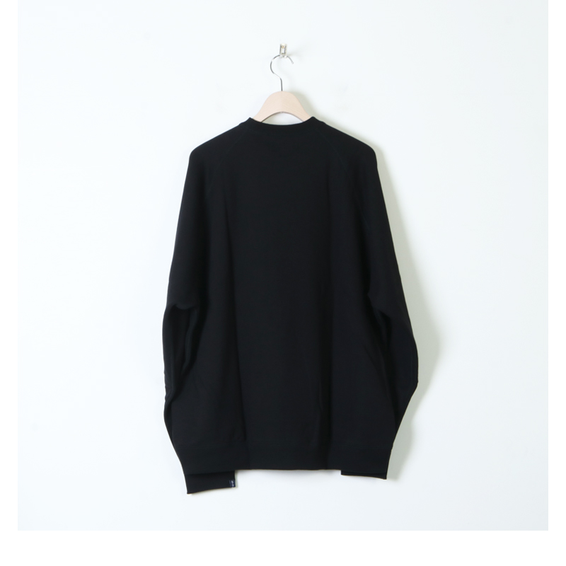 Graphpaper (グラフペーパー) LOOPWHEELER for GP Raglan Sweat