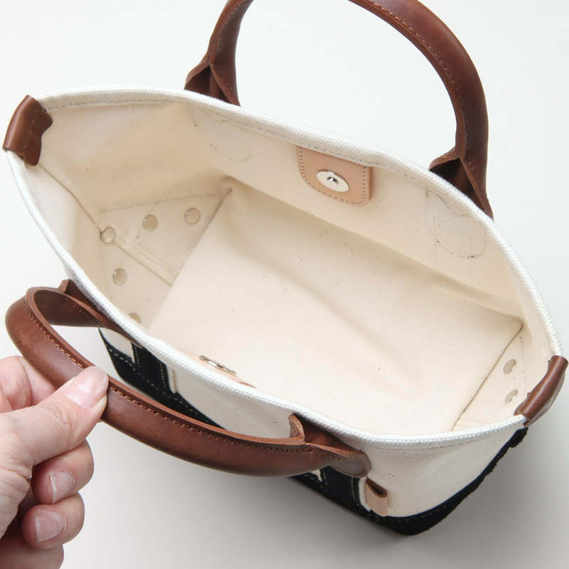 Hender Scheme (エンダースキーマ) campus suede handle tote S