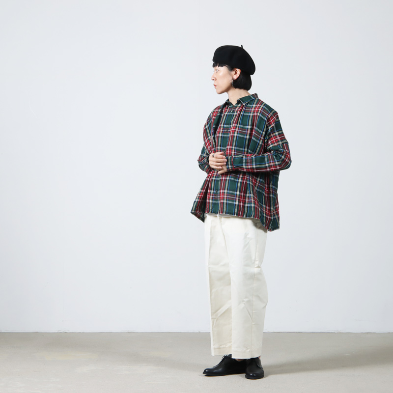 ICHI Antiquites (イチアンティークス) リネン タータンチェック