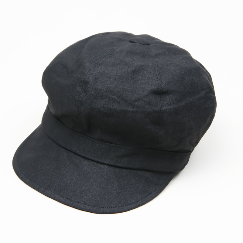 KIJIMA TAKAYUKI (キジマタカユキ) PAPER LINEN STAND CASQUETTE