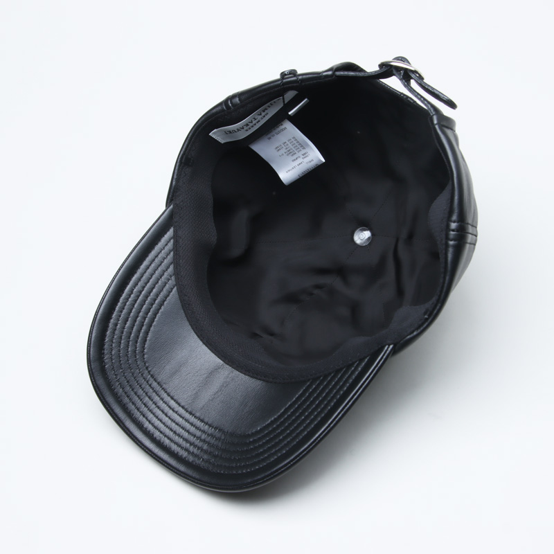 KIJIMA TAKAYUKI (キジマタカユキ) LAMBSKIN 6PANEL CAP / ラムスキン6