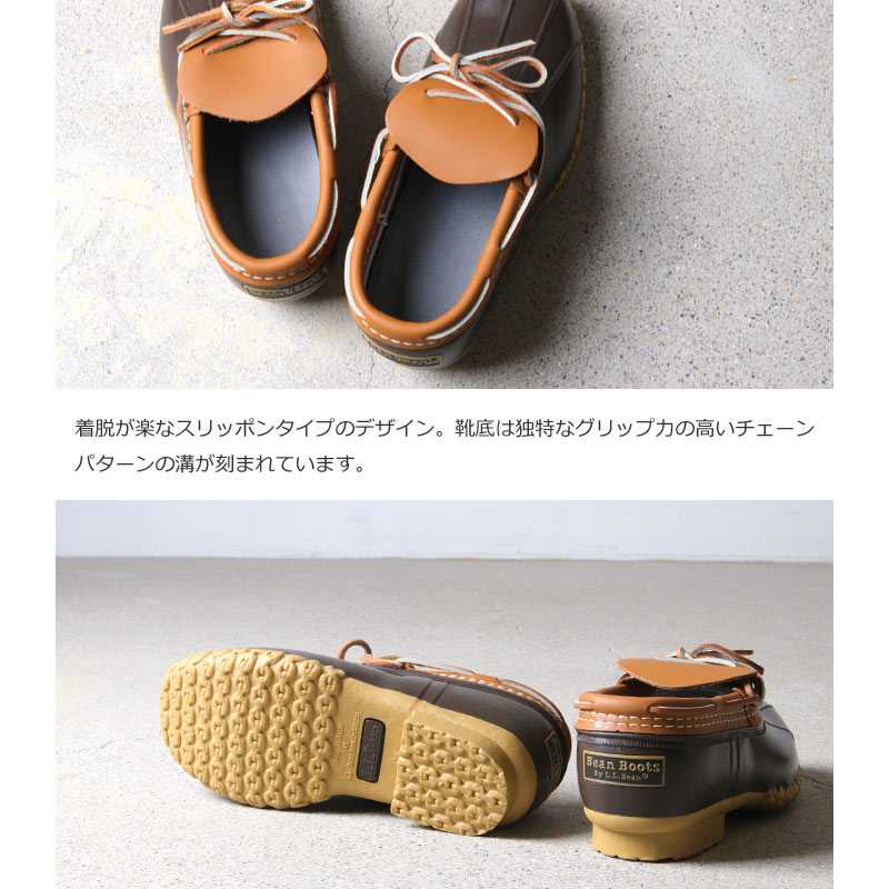 L.L.Bean (エルエルビーン) Women's Bean Boots Rubber Moccasins