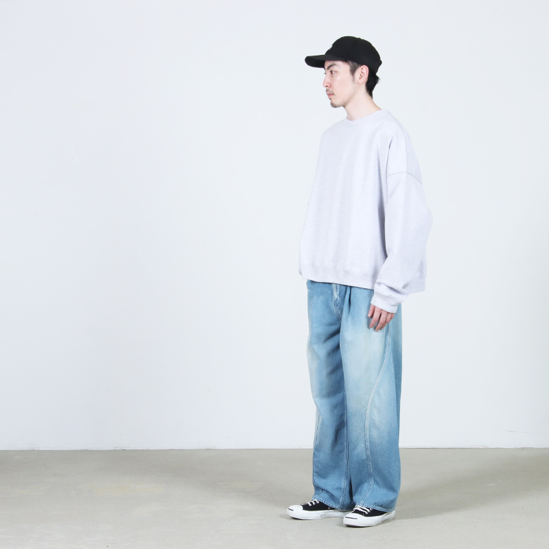 MARKAWARE (マーカウェア) HUGE SHORT SWEAT / ヒュージ ショート