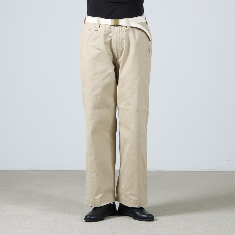 MASTER & Co. (マスターアンドコー) CHINO LONG TROUSERS sizeXS