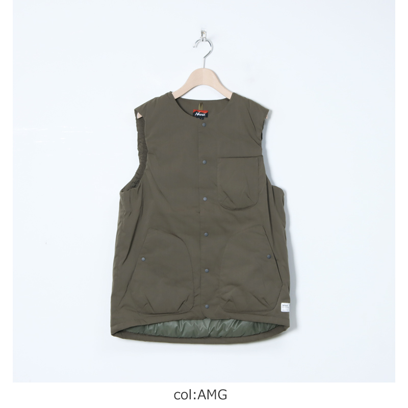 NANGA (ナンガ) TAKIBI RIPSTOP INNER DOWN VEST / タキビリップス