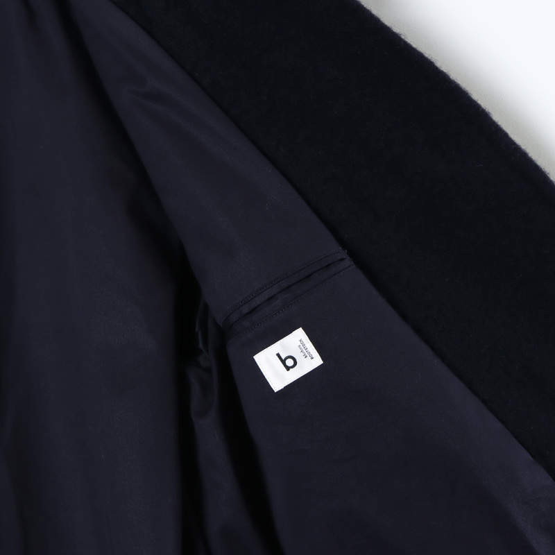 blurhmsROOTSTOCK (ブラームス ルーツストック) Wool Melton Duffle